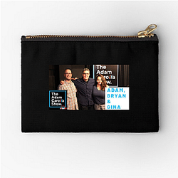 Candid Talk Adam Carolla Show Zipper Pouches