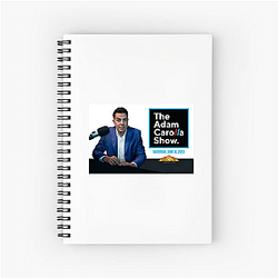 Celebrity Guests Adam Carolla Show Notebook