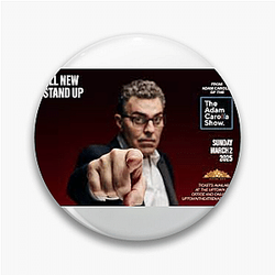 Cultural Commentary Adam Carolla Show Pins