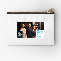 Candid Talk Adam Carolla Show Zipper Pouches