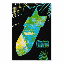 Adam Carolla Silkscreen Comedy Concert NTMD1106 Adam Carolla Show Posters