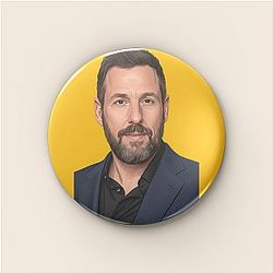 Adam Sandler - Happy Madison Production Adam Sandler Pins