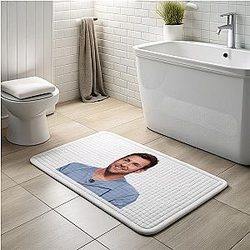 Adam Sandler - Uncut Gems and Punch Drunk Love Dramatic Adam Sandler Bath Mats