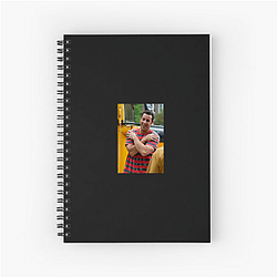 Adam Sandler's hit films include Happy Gilmore and The Waterboy Adam Sandler Notebook