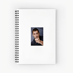 Adam Sandler has starred in many comedy films Adam Sandler Notebook
