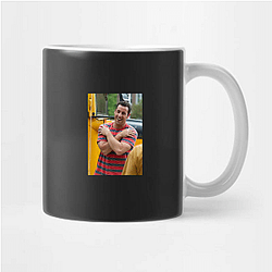 Adam Sandler's hit films include Happy Gilmore and The Waterboy Adam Sandler Mugs