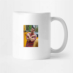 Adam Sandler's hit films include Happy Gilmore and The Waterboy Adam Sandler Mugs