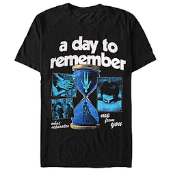 Hourglass Blue Graphic LA 0805 A Day to Remember T-Shirts