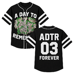 A Day To Remember Forever Cropped HTCT2508 A Day to Remember Baseball Jersey