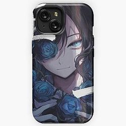 Ado Kyogen Blue Rose iPhone Tough Case