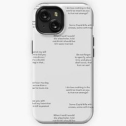 Much Ado About Nothing Quotes iPhone Tough Case