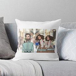Much Ado About Benedick's Booty Throw Pillow