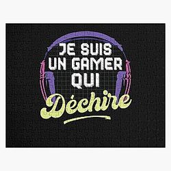 Je suis un Gamer Qui Déchire cadeau Ado Gaming Jigsaw Puzzle
