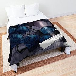 Ado Blue Flower Kyogen Comforter
