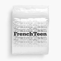 French Teenager - ADO Duvet Cover