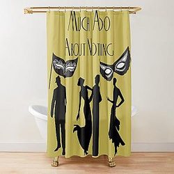 Much Ado About Nothing Shower Curtain
