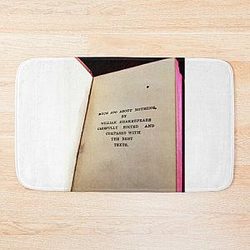 Much Ado About Nothing (One) Bath Mat
