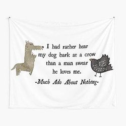 Much Ado About Beatrice Tapestry