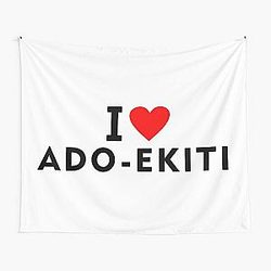 I love Ado-Ekiti city Tapestry