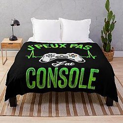 J'Peux Pas J'ai Console cadeau Ado anniversaire Throw Blanket