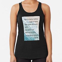 Sigh No More Much Ado Racerback Tank Top