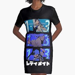 Ado Readymade レディメイド Graphic T-Shirt Dress