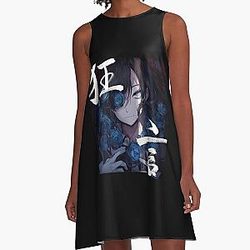 Ado Album Cover A-Line Dress