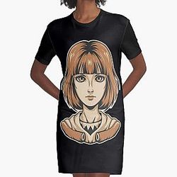 ado  Graphic T-Shirt Dress