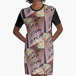 Much Ado is My Jam Graphic T-Shirt Dress