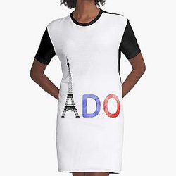French Teenager - ADO Graphic T-Shirt Dress