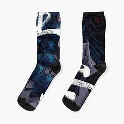 Ado Blue Flower Kyogen Socks