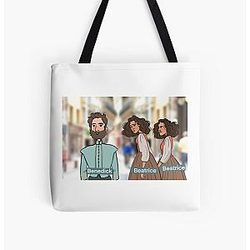 Much Ado About Benedick's Booty All Over Print Tote Bag