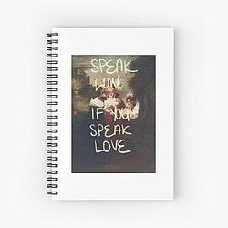 Much Ado Graffiti Spiral Notebook