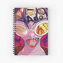 Ado Odori Album Cover Spiral Notebook