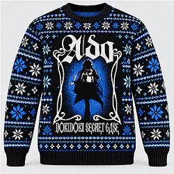 Ado Doki Doki Secret Base Ugly Christmas Sweater NTT1410 Ado Ugly Christmas Sweater