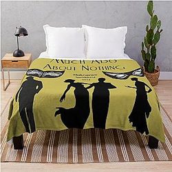 2014 Much Ado About Nothing Throw Blanket