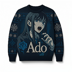 Ado Oshi No Ko Anime Ugly Christmas Sweater