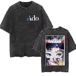Silhouette Portrait PTTT2404 Washed  Ado T-Shirts