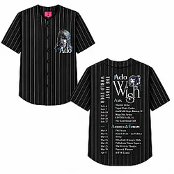 Ado World Tour 2025 Baseball Jersey NTT1310 Ado T-Shirts