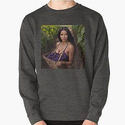 Adriana Lima in Vineyard Pullover Sweatshirt