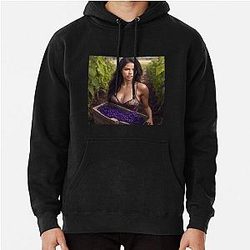 Adriana Lima in Vineyard Pullover Hoodie