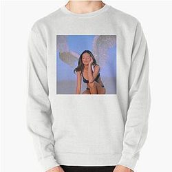 Adriana Lima Y2K Aesthetic Glitter Pullover Sweater