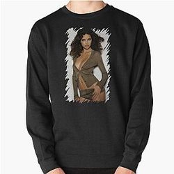 Adriana Lima Oil Paint Art Sweatshirt