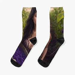 Adriana Lima in Vineyard Socks
