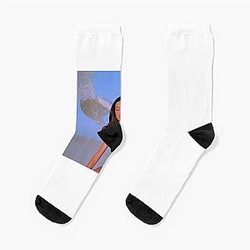 Adriana Lima y2k Glitter Socks