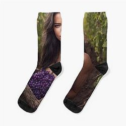 Adriana Lima in Vineyard Socks
