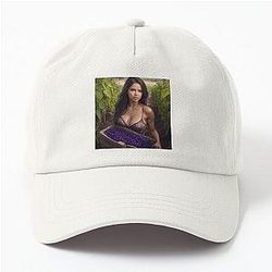 Adriana Lima in Vineyard Dad Hat