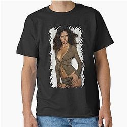 Adriana Lima Oil Paint Art Classic T-Shirt