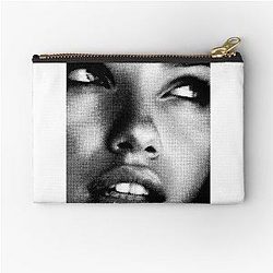 Adriana Lima Digital Illustration Zipper Pouch