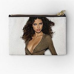 Adriana Lima Oil Paint Art Zipper Pouch
